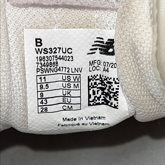 New Balance 327 Pink Women's Sz 11 - Picture 8 of 8